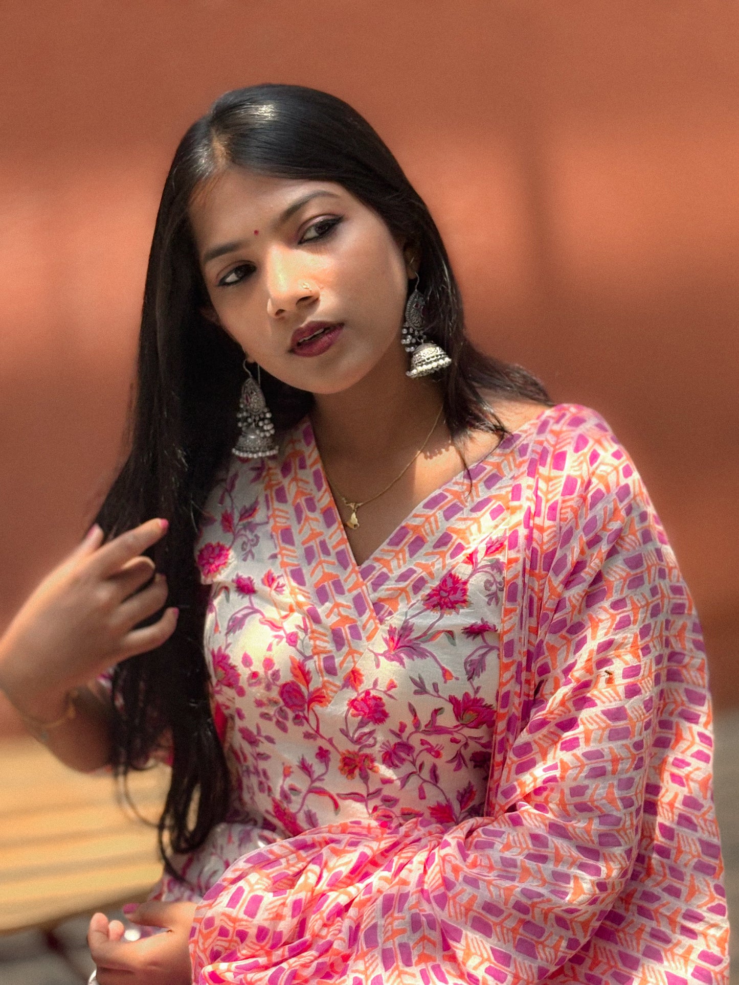 Cotton Floral Salwar Set