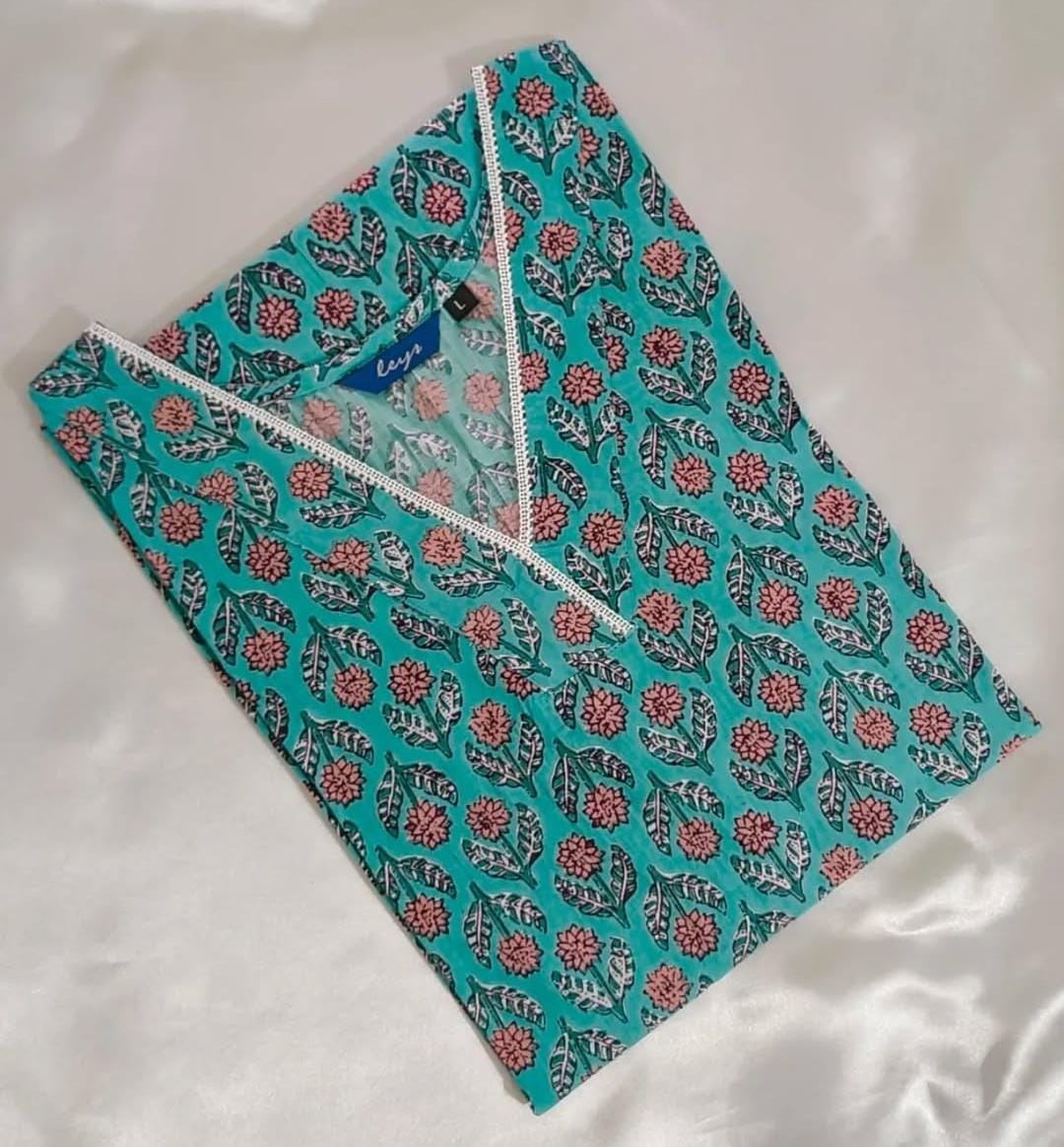 Floral Kurti single piece