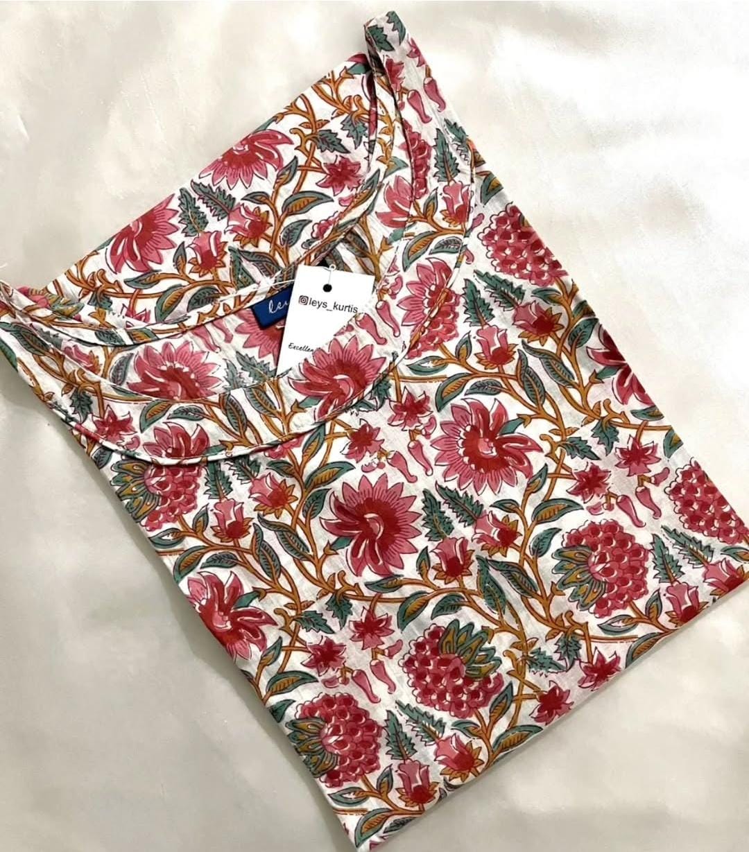 Floral Kurti single piece