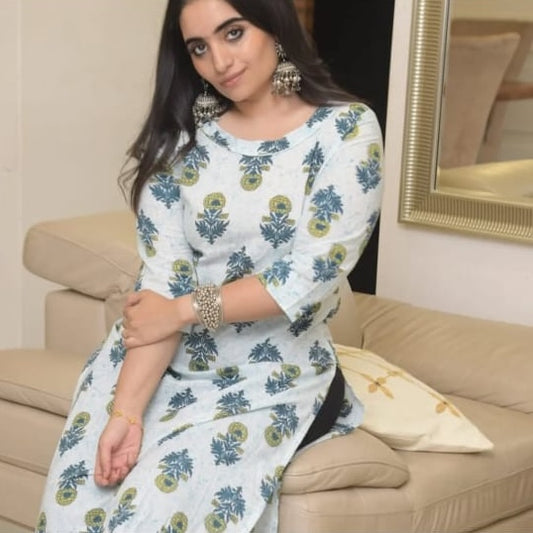 Floral Kurti single piece