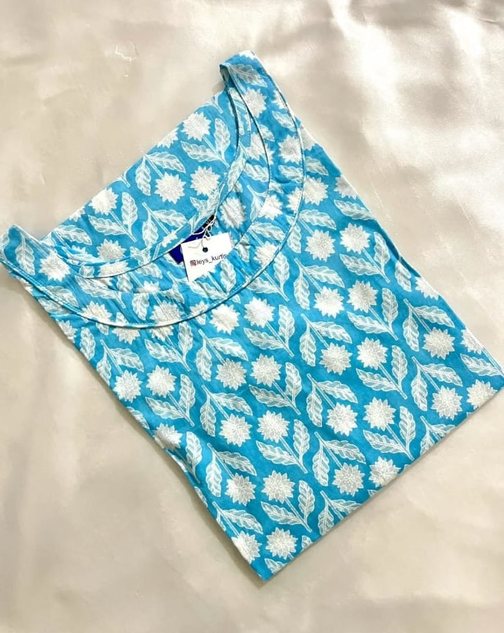 Floral Kurti single piece