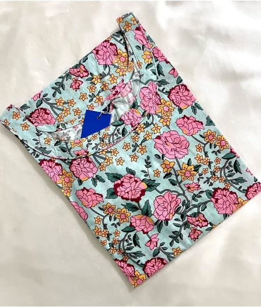 Floral Kurti single piece