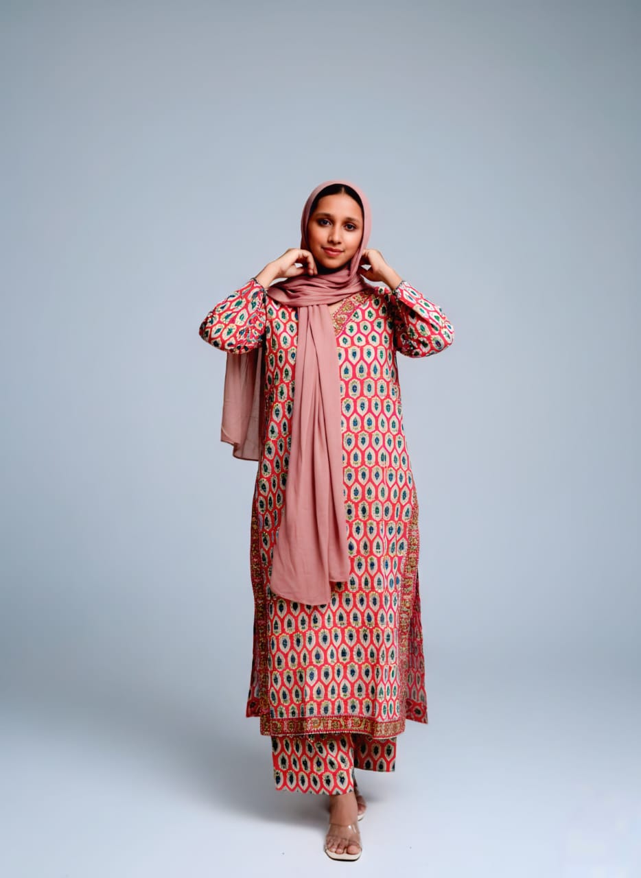 Pink Petal Co-ord Set