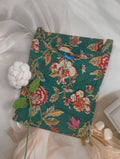 Teal Floral Kurti